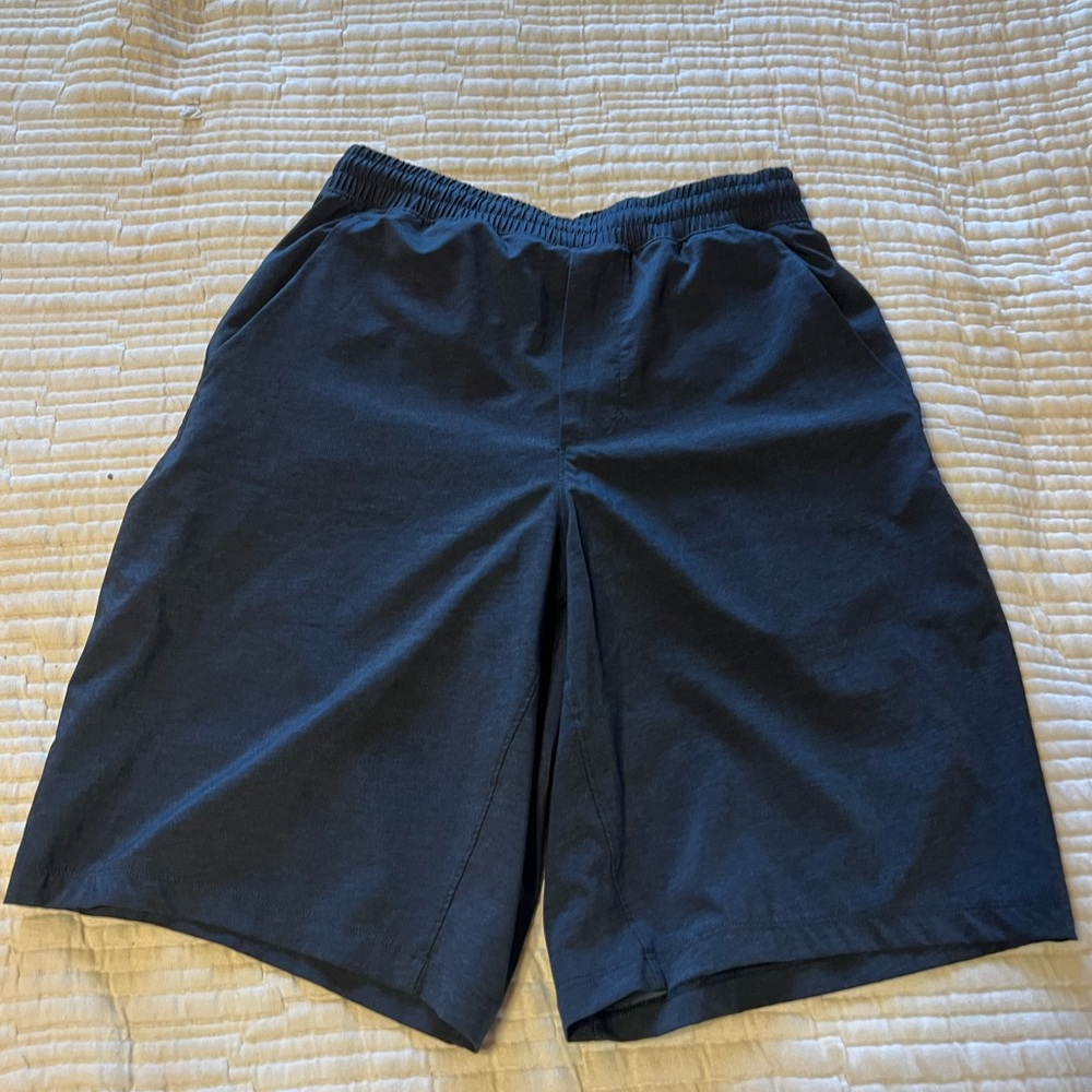 Dark Blue Lululemon running shorts